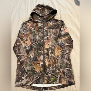 Boys Redhead full zip w/ pockets- Large